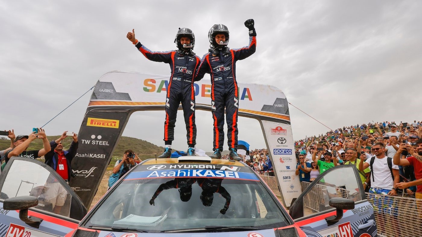 现代汽车wrc车队问鼎意大利站冠军 顶级赛事尽显n品牌不凡实力